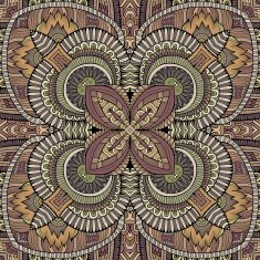 Abstract vector tribal ethnic background N29