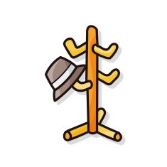 clothes hanger doodle N2