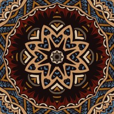 Tribal vintage ethnic seamless pattern ornamental design