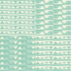 retro geometric seamless pattern