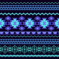 Abstract beautifu Striped Tribal ethnic seamless pattern