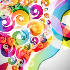 Abstract background with design elements N2