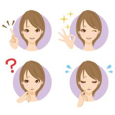 Women face icon N2