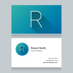Logo alphabet letter "R" N2