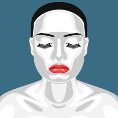 Fashion Beauty Female Model with white Skin