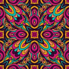 Abstract Tribal vintage ethnic seamless pattern
