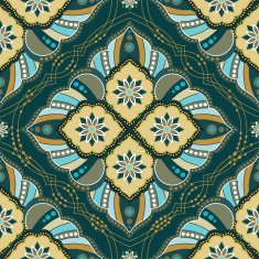 Geometric seamless pattern N12