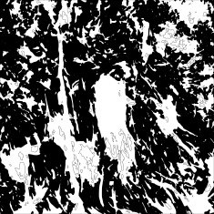 Hand Drawn pattern made with real ink