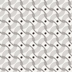 Vector seamless pattern of intersecting lines