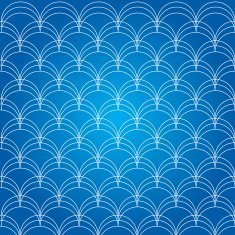 Lines art wave semicircle N3