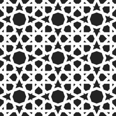 Moroccan pattern Eastern traditional style