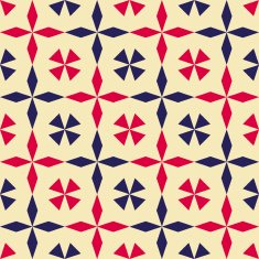 Abstract geometric seamless pattern N24