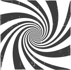 Spiral optical illusion background