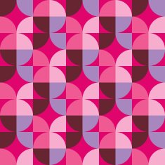 Retro abstract seamless pattern Vector illustration