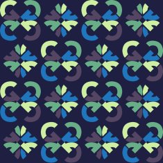 Retro abstract seamless pattern N2