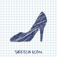 Woman shoe icon N6