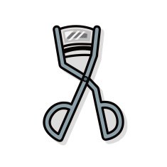 Eyelash curler doodle N2