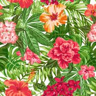 Seamless exotic pattern N12