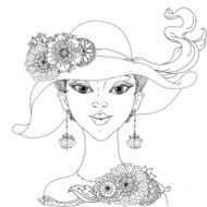 Beautiful fashion women N21