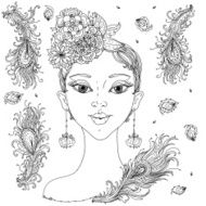 Beautiful fashion women N22