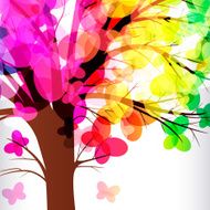 abstract background tree with branches