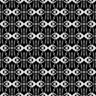 Abstract seamless pattern in black and white N2