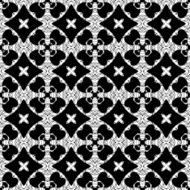 Abstract seamless pattern in black and white N3