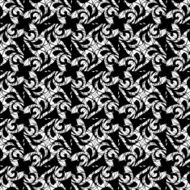 Abstract seamless pattern in black and white N10