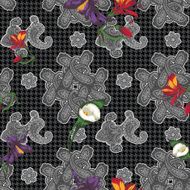 Traditional ornamental seamless background Paisley design
