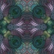 Abstract vector tribal ethnic background N34