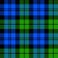 Black Watch milytary tartan seamless pattern