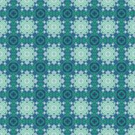 Seamless pattern with floral motives