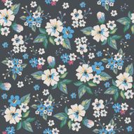 Seamless Vintage Flower Pattern N8