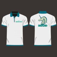 Color men polo shirts Design template Vector illustration N3