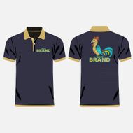 Color men polo shirts Design template Vector illustration N4