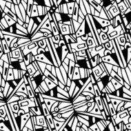Geometric hipster retro background with place for your text Re