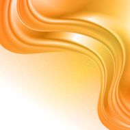 Orange waves background