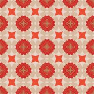 Seamless pattern with abstract motives N6