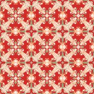 Seamless pattern with abstract motives N7