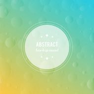 Abstract background with label