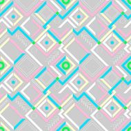 Abstract modern geometric seamless pattern N2