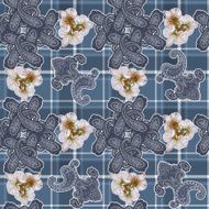Traditional ornamental seamless background Paisley design N3