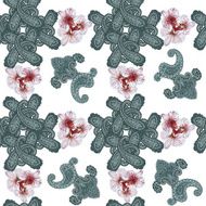 Traditional ornamental seamless background Paisley design N4
