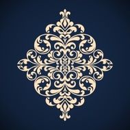 Ornamental floral element for design N2