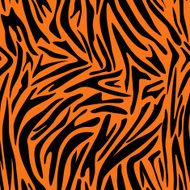 Zebra tiger stripes Seamless background texture