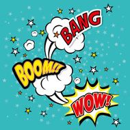 Pop art and comic design N20