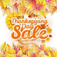 Thanksgiving Day sale EPS 10 N33