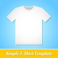 Simple T-Shirt template