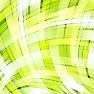 Colorful smooth light green white lines background