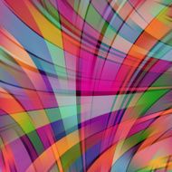Colorful smooth light lines background Autumn colors